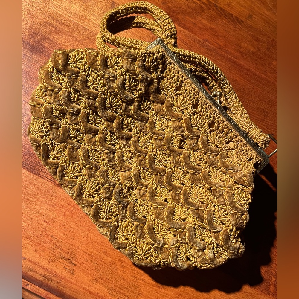 Vintage gold bag